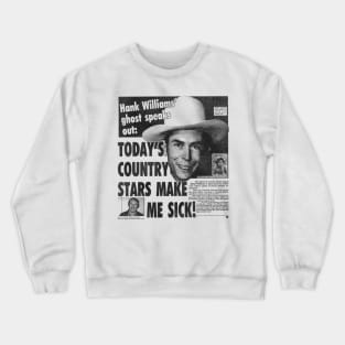 Speaks From Beyond the Grave Crewneck Sweatshirt